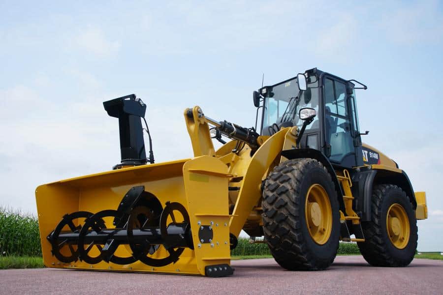 Wheel Loader Snow Blower - Gritt Equipment Sales And Leasing