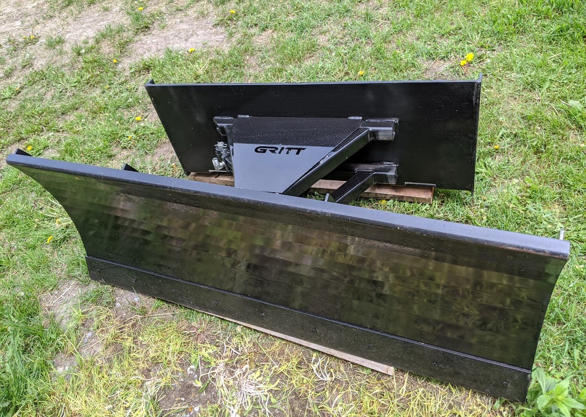 four and one dozer blade for skid steer